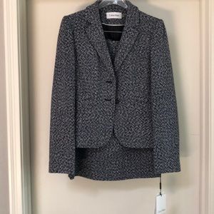 Calvin Klein skirt suit